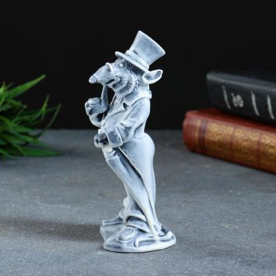 Сувенир "Крыс - Джентльмен (шарж)"