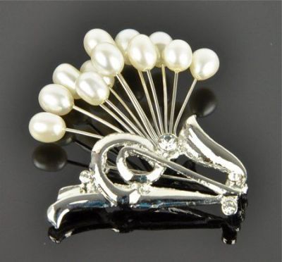 Брошь "Букет" бшНЖМ-340