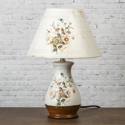 Лампа настольная керамика "Сказка" Е14 25W 220В 36,5х25х25 см