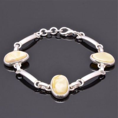 Браслет Янтарь &quot;Осеннее танго&quot; арт.ЯК-1385