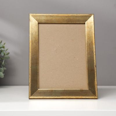 Фоторамка пластик 15х21 см, 609 золото