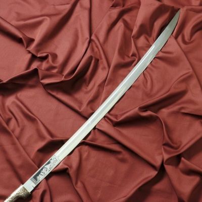 Шашка сувенирная "Шамиль" мельхиор