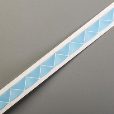 Набор уголков с кармашком для фотографий 250 уголков "Голубые" 2мх1,6 см