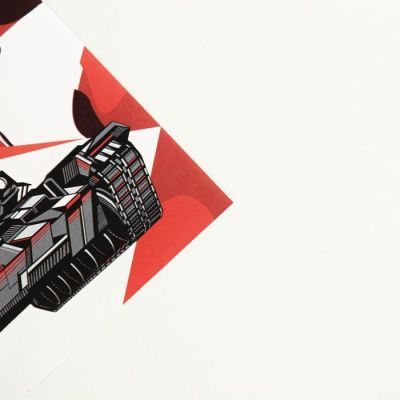 Бумага упаковочная глянцевая «23 февраля», 70 × 100 см