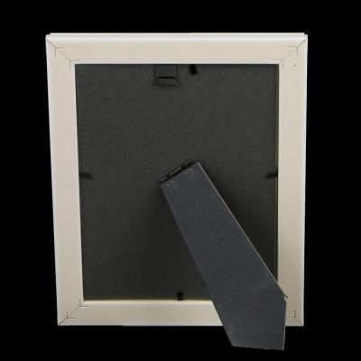 Фоторамка пластик 15х20 см (881S) белый с серебром