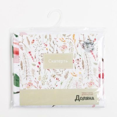 Скатерть Доляна Sakura 150*260 +/- 2 см, 100% п/э