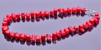 Бусы Коралл "Коралловый риф" арт. П1157