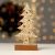 Новогодний декор с подсветкой «Новогодняя ель» 9×5×19 см, белый Новогодний декор с подсветкой «Новогодняя ель» 9×5×19 см, белый