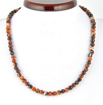 Бусы Сардоникс "Априори №6" арт.НСН-2.1(6)-48-1