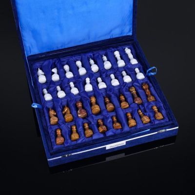 Шахматы «Элит»,  доска 40х40 см, оникс, вид 2