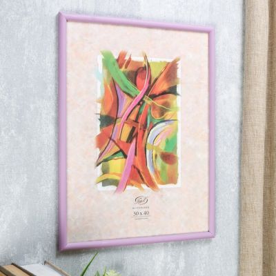 Фоторамка "Фиалковая" пластик 30х40 см