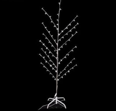 Светодиодный куст "Роза" улич. (1,5 м., красный)