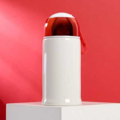 Стакан с закручивающейся крышкой "Какая есть", 350 мл