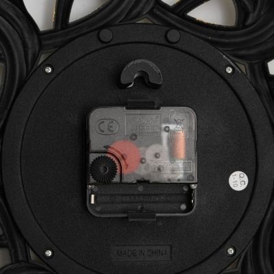 Часы настенные, серия: Интерьер, "Вереница", дискретный ход, d=12 см, 25 х 25 см