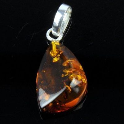 Кулон Янтарь "Золотой дождь" арт.ЯК-030