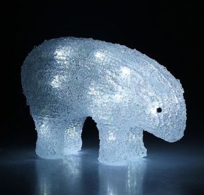 Фигура акрил. "Мишка" (20х10 см.)