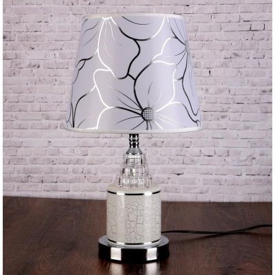 Лампа настольная "Кракелюр" Е27 220В низ с подсветкой 43х25х25 см