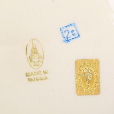 Кувшин "Полдень", гжель, фарфор, 2с