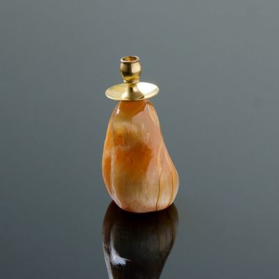 Сувенир «Подсвечник церковный», 4×5,5 см, селенит