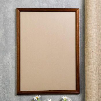 Фоторамка дерево 30х42 см, орех, с небьющимся стеклом, МИКС