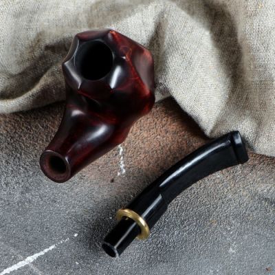 Трубка курительная "Вулкан", груша, 14 см