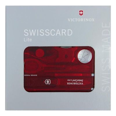 Швейцарская карточка VICTORINOX SwissCard Lite 0.7300.T, 13 функций