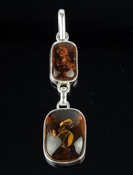 Кулон Янтарь "Влияние" арт.ЯК-314