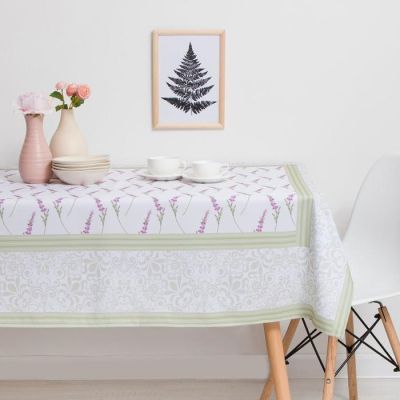 Скатерть прямоугольная 4062 145х220 см, габардин, п/э 100%