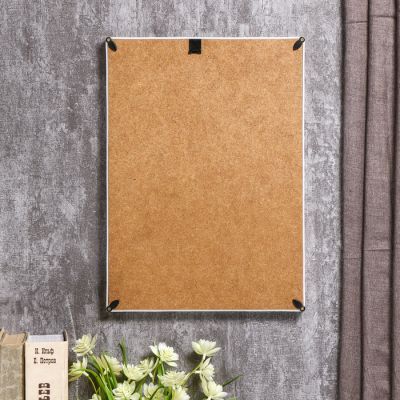 Фоторамка пластик L-3 21х30 см, перламутр, с небьющимся стеклом