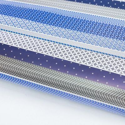 Бумага упаковочная глянцевая «Лаконичный синий», 70 × 100 см