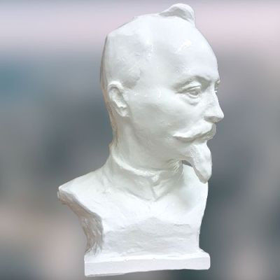 Бюст Дзержинского (высота 18 см), гипсополимер