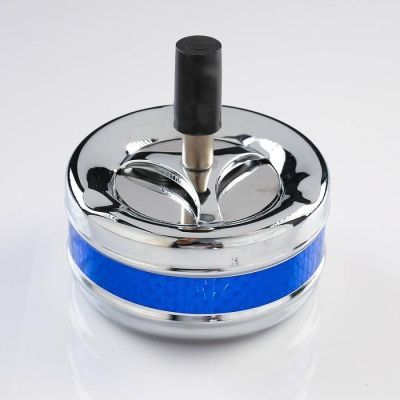 Пепельница бездымная "Райли", 9х9х9 см, микс