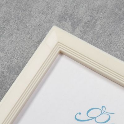 Фоторамка пластик L-5 21х30 см, перламутр, с небьющимся стеклом