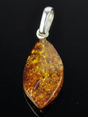 Кулон Янтарь "Золотой дождь" арт.ЯК-138