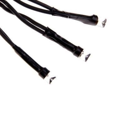 Гирлянда "Дождь" уличная (Ш:2 м, В:1,5 м, нить темная, бело-синий)