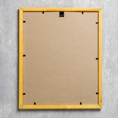 Фоторамка дерево 24х30 см, сосна, с небьющимся стеклом, МИКС