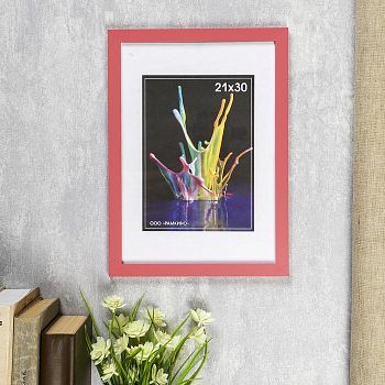 Фоторамка 21х30 см МДФ № 6 МИКС шир.21мм, тол.12мм