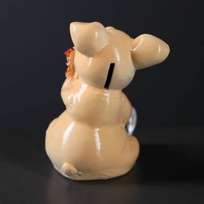 Копилка "Поросенок с лейкой" 10х9х14см