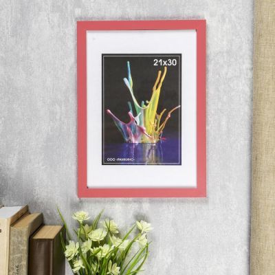 Фоторамка 21х30 см МДФ № 6 МИКС шир.21мм, тол.12мм