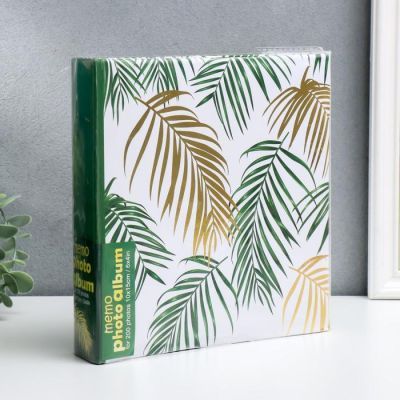 Фотоальбом "Пальмовые листья" на 200 фото, 50 листов, 10х15 см