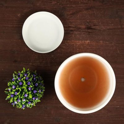 Горшок цветочный Орхидея 2,5л с подставкой МИКС