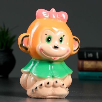 Копилка "Мартышка" 20х14см, МИКС