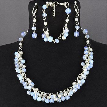 Комплект Лунный Камень "Рада" арт.КП126