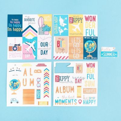 Фотоальбом It's travel time, набор для создания, 15.7 × 15.7 × 2.5 см