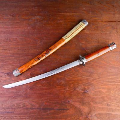 Сув. изделие катана , ножны под дерево, 70см, клинок 48 см