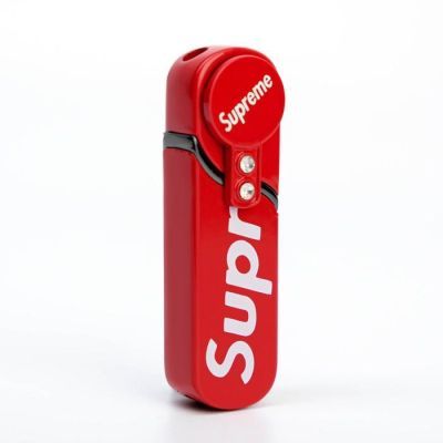 Зажигалка газовая "Supreme" пьезо, 7.5х5х2 см, красная