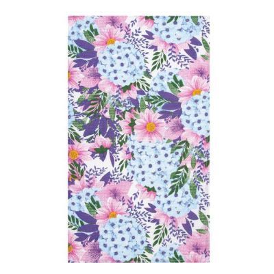 Полотенце Доляна «Весна» 25х50 см, 100% хл., вафельное полотно 160 г/м2