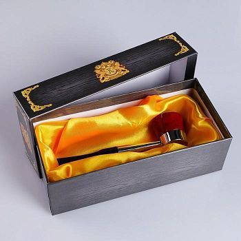 Трубка "Командор" классическая, прямая, 15х4 см