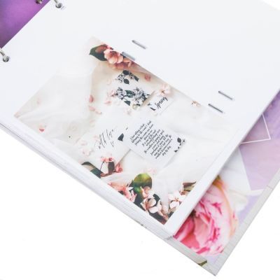 Фотоальбом и наклейки в подарочной коробке "Воспоминания навсегда в моём сердце", 100 фото