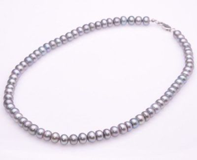 Бусы Жемчуг "Лебединая верность" арт.НЖМ-2(7)-40-10-9